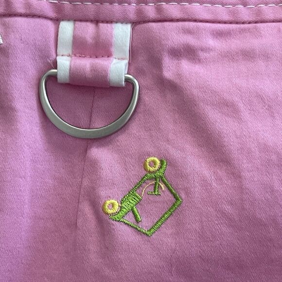 Island Republic Golf Skort Womens Size 14 Pink Embroidered Palm Tree Golf Cart - Picture 3 of 12